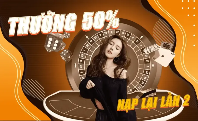 Khuyến Mãi Nạp Lần 2 Tặng 50 Phần Trăm Tại Nhà Cái W88 Hấp Dẫn